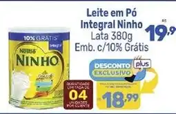 Supermercados Jau Serve Leite em Pó Integral Ninho oferta