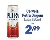 Supermercados Jau Serve Cerveja Petra Origem oferta