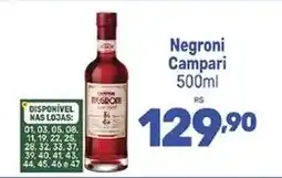Supermercados Jau Serve Negroni Campari oferta