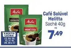 Supermercados Jau Serve Café Solúvel Melitta oferta