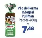 Supermercados Jau Serve Pão de Forma Integral Pullman oferta