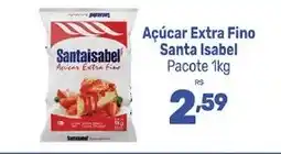 Supermercados Jau Serve Açucar extra fino santa isabel oferta
