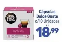 Supermercados Jau Serve Cápsulas Dolce Gusto oferta