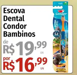 Supermercado Dalben Escova Dental Condor Bambinos oferta