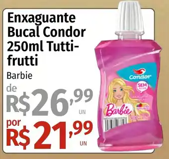 Enxaguante Bucal Condor Tutti-frutti Barbie