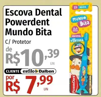 Escova dental powerdent mundo bita