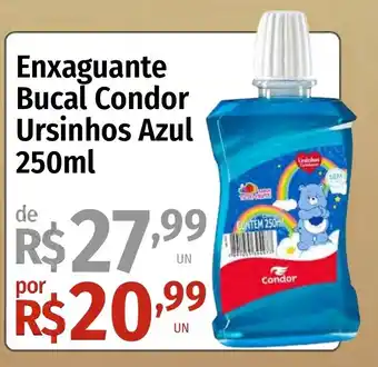 Enxaguante Bucal Condor Ursinhos Azul