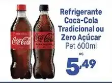 Supermercados Jau Serve Refrigerante Coca-Cola Tradicional ou Zero Açúcar oferta