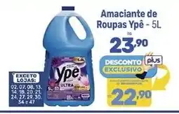 Supermercados Jau Serve Amaciante de Roupas Ype oferta