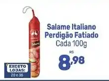 Supermercados Jau Serve Salame Italiano Perdigão Fatiado oferta