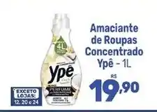 Supermercados Jau Serve Amaciante de Roupas Concentrado Ypê oferta