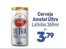Supermercados Jau Serve Cerveja Amstel Ultra oferta