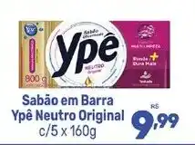 Supermercados Jau Serve Sabão em Barra Ypê Neutro Original oferta