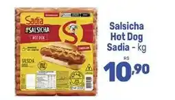 Supermercados Jau Serve Salsicha hot dog sadia oferta
