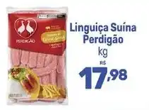 Supermercados Jau Serve Linguiça Suína Perdigão oferta
