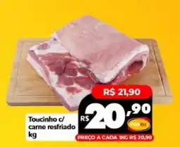 Supermercados Rex Toucinho c/ carne resfriado oferta