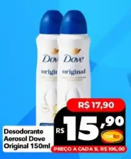 Supermercados Rex Desodorante Aerosol Dove Original oferta