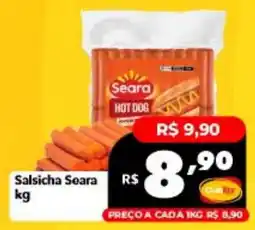 Supermercados Rex Salsicha seara oferta