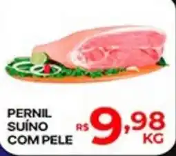 Supermercados Santa Helena Pernil suíno com pele oferta
