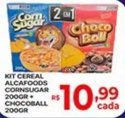 Supermercados Santa Helena Kit cereal alcafoods cornsugar choco ball oferta