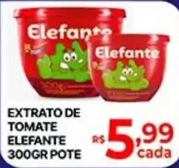 Supermercados Santa Helena Extrato de tomate elefante oferta