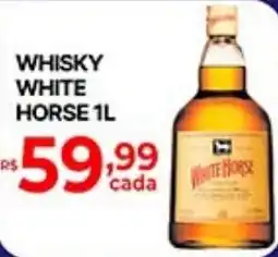 Supermercados Santa Helena whisky white horse 1l oferta