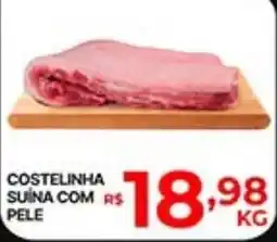 Supermercados Santa Helena Costelinha suína com pele oferta