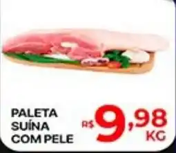 Supermercados Santa Helena paleta suína com pele oferta