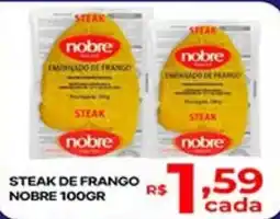 Supermercados Santa Helena steak de frango nobre oferta