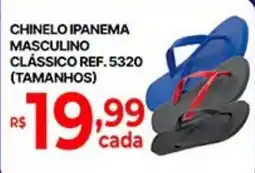 Supermercados Santa Helena Chinelo ipanema masculino clássico oferta