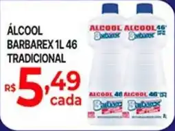 Supermercados Santa Helena álcool barbarex 1l 46 tradicional oferta