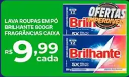 Supermercados Santa Helena lava roupas em pó brilhante oferta