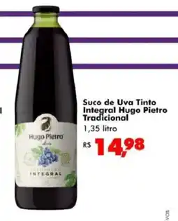 Big Box Suco de Uva Tinto Integral Hugo Pietro Tradicional oferta