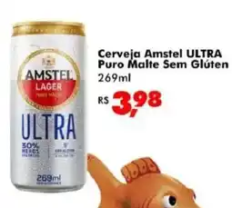 Big Box Cerveja Amstel ultra puro malte sem glúten oferta