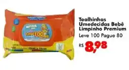 Big Box Toalhinhas Umedecidas Bebê Limpinho Premium oferta