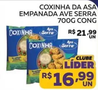 Coxinha da asa empanada ave serra