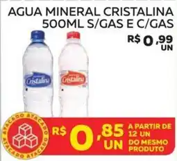 Lider Atacadista Água mineral cristalina oferta