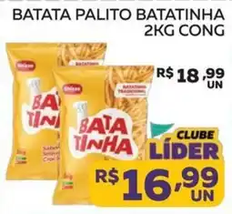 Lider Atacadista batata palito batatinha oferta