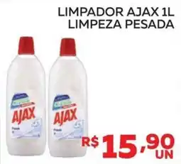 Lider Atacadista Limpador ajax 1l limpeza pesada oferta