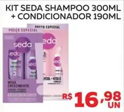 Lider Atacadista Kit seda shampoo + condicionador oferta