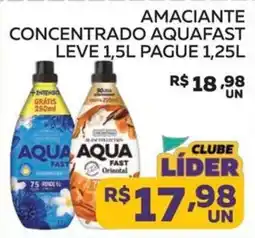 Lider Atacadista amaciante concentrado aquafast oferta