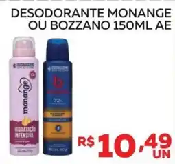 Lider Atacadista Desodorante monange ou bozzano oferta