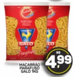 Juzan Macarrão parafuso galo oferta