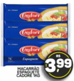 Juzan macarrão espaguete cadore oferta