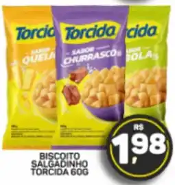 Juzan Biscoito salgadinho torcida oferta