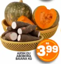 Juzan Aipim ou abóbora baiana kg oferta