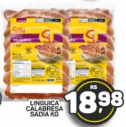 Juzan Linguica calabresa sadia kg oferta