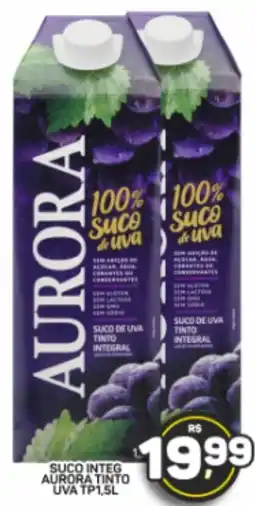 Juzan suco integ aurora tinto uva oferta