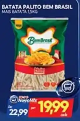 Novo Mix Batata palito bem brasil oferta