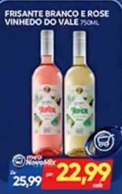 Novo Mix Frisante branco e rose vinhedo do vale oferta
